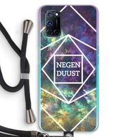 Negenduust ruimte: Oppo A72 Transparant Hoesje met koord