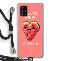 One In A Melon: Samsung Galaxy A51 5G Transparant Hoesje met koord