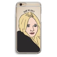 Ashley: iPhone 6 / 6S Transparant Hoesje
