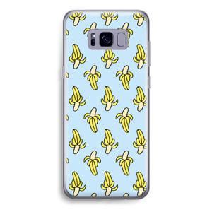 Bananas: Samsung Galaxy S8 Transparant Hoesje