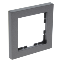 Q-Link S-Line Afdekraam | 1-voudig | Zwart - 66.097.21
