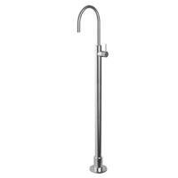 Hotbath Cobber X - Wastafelmengkraan - zonder Waste - Laag - Chroom - Staande Kraan - Chroom