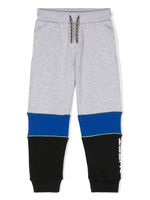 Kenzo Kids pantalon de jogging à design colour block - Gris - thumbnail