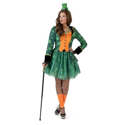 St. Patricks Day Slipjas Dames Groen/Oranje