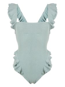 Clube Bossa maillot de bain Barbette à encolure carrée - Bleu