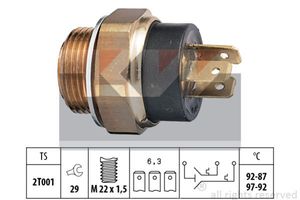 Kw Temperatuurschakelaar 550 612