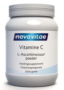 Nova Vitae Vitamine C L-Ascorbinezuur Poeder 1000gr