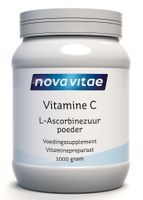 Nova Vitae Vitamine C L-Ascorbinezuur Poeder 1000gr - thumbnail