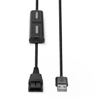 Lindy USB Type A to Quick Disconnect Adapter voor Plantronics - thumbnail