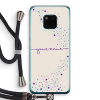 Sterren: Huawei Mate 20 Pro Transparant Hoesje met koord