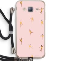 Dans #2: Samsung Galaxy J3 (2016) Transparant Hoesje met koord