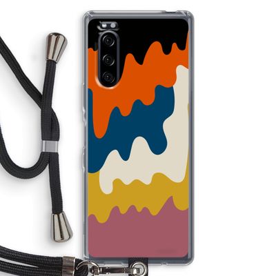 Baar A: Sony Xperia 5 Transparant Hoesje met koord