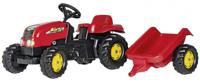 Rolly toys Traptractor RollyKid-X junior rood - thumbnail