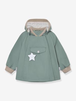 Tussenjas voor babymeisjes MATWAI MINI A TURE saliegroen