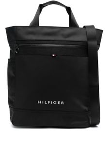 Tommy Hilfiger sac cabas Skyline à logo imprimé - Noir