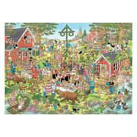 Jumbo Jan van haasteren legpuzzel - midzomer festival, 1000st.