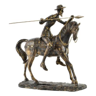 Decoratieve figuren DKD Home Decor Don Quijote Hars (36 x 19 x 39 cm)