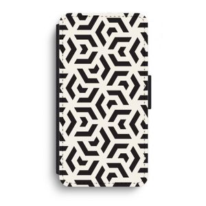 Crazy pattern: iPhone XR Flip Hoesje