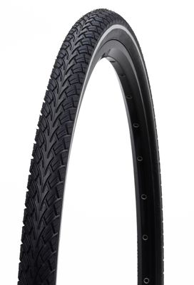 Edge Buitenband street 24 x 1.75" / 47-507mm - zwart met reflectie