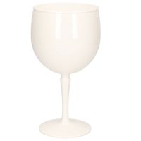 Onbreekbaar gin tonic glas wit kunststof 40 cl/400 ml - Cocktailglazen - thumbnail