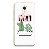 I love cacti: Xiaomi Redmi 5 Transparant Hoesje