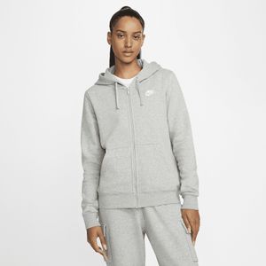 Nike Sportswear Club Fleece Vest Dames Grijs Wit