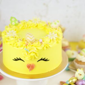 Easter Chick Cake