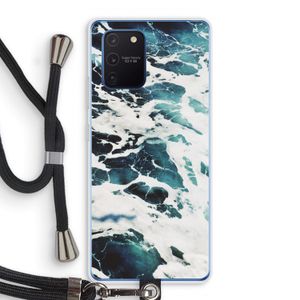 Golven: Samsung Galaxy Note 10 Lite Transparant Hoesje met koord