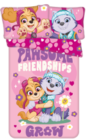 Paw Patrol Friendships peuterdekbedovertrek - 100 x 135 cm