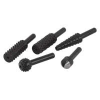 Wolfcraft Set raspen/verzinkboren | 5-delig | 1 set - 2540000