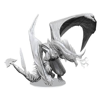 D&D Nolzur's Marvelous Miniatures Unpainted Miniatures Ancient Blue Dragon 20 cm D&D Nolzur's Marvelous Miniatures Unpainted Miniatures Ancient Blue Dragon 20 cm