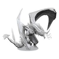D&D Nolzur's Marvelous Miniatures Unpainted Miniatures Ancient Blue Dragon 20 cm