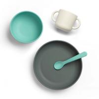 Ekobo Silicone Baby serviesset | Lagoon