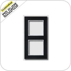Jung A Creation afdekraam 2-voudig glas zwart