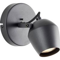 Brilliant Wandspot 12cm G06710/86 Wandlamp GU10 Zwart