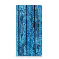 Samsung Galaxy A51 Book Wallet Case Wood Blue