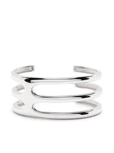 Tom Wood bracelet torque Cage Double - Argent