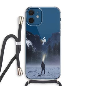 Wanderlust: iPhone 12 Transparant Hoesje met koord