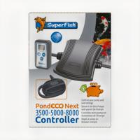 Superfish Pond Eco Next 3500/5000/8000 - Energie-Efficiënte Vijvercontroller met Afstandsbediening