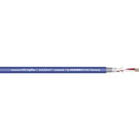 Sommer Cable 200-0102 Microfoonkabel 2 x 0.25 mm² Blauw per meter