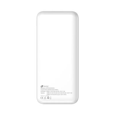 Powerbank LEOTEC LEPOW20W22W Wit 20000 mAh