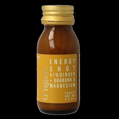 Shot gember vruchtensap guarana energy 60 Milliliter Shot gember vruchtensap guarana energy 60 Milliliter
