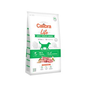 Calibra Dog Life Adult Medium Breed - Lam - 12 kg