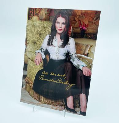 Priscilla Presley - Gesigneerde Glossy Foto 21 x 15 cm