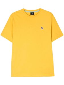 PS Paul Smith t-shirt en coton à logo appliqué - Jaune