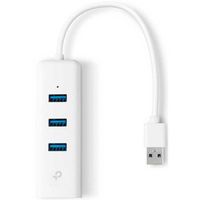 TP-Link USB 3.0 3 Poort Hub & Gigabit Ethernet Adapter 2 in 1 USB Adapter UE330 usb-hub