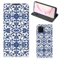 Samsung Galaxy Note 10 Lite Smart Cover Flower Blue