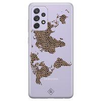 Samsung Galaxy A72 transparant hoesje - Wild world