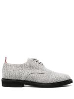 Thom Browne derbies en tweed - Gris - thumbnail