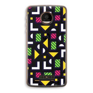 8-bit N°4: Motorola Moto Z Force Transparant Hoesje